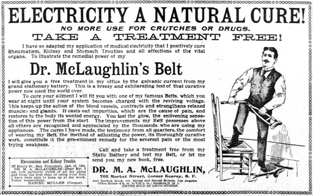 The Victorian Cure for Everything —  Self-Electrification!